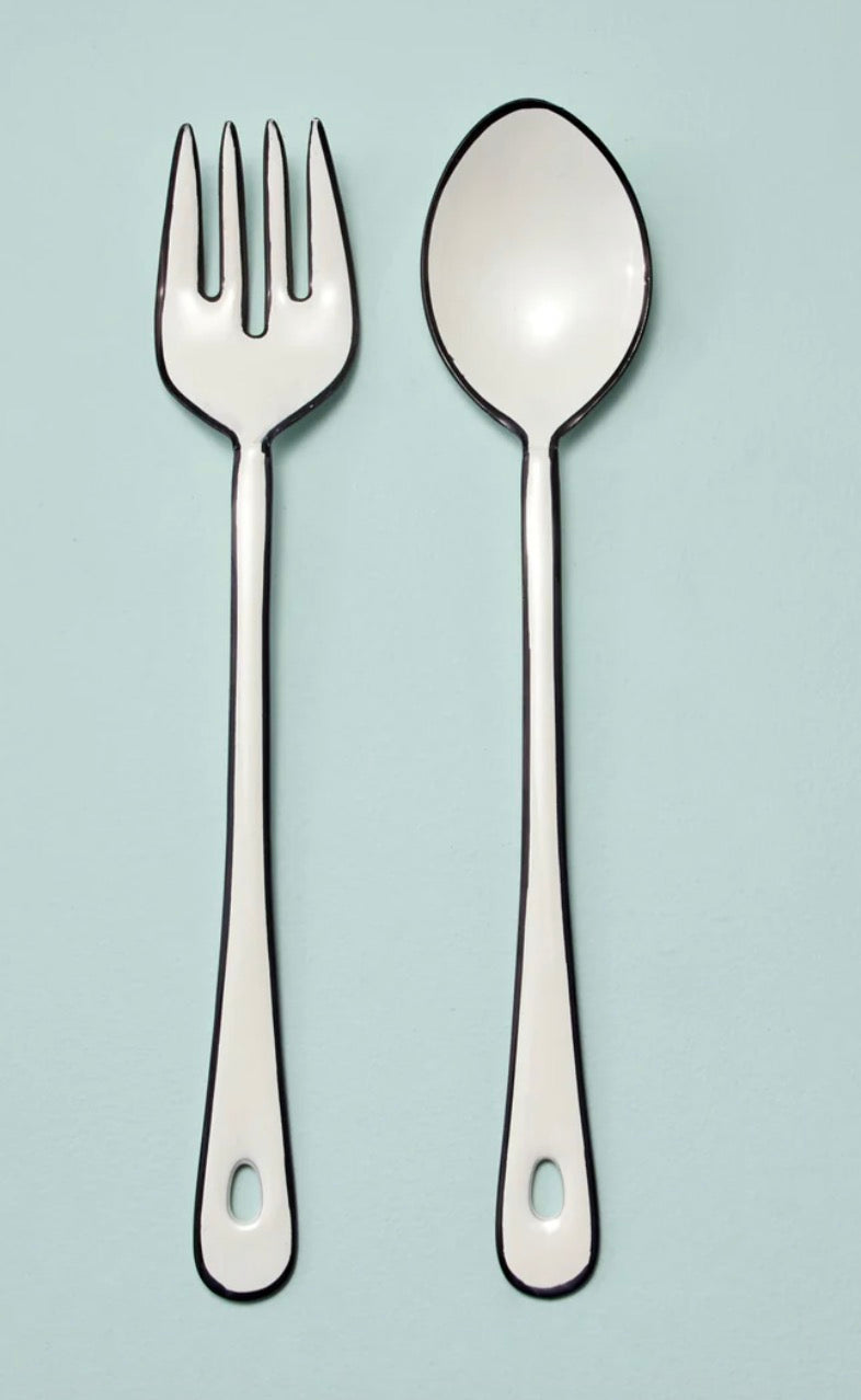 Harlow Serving Set in White