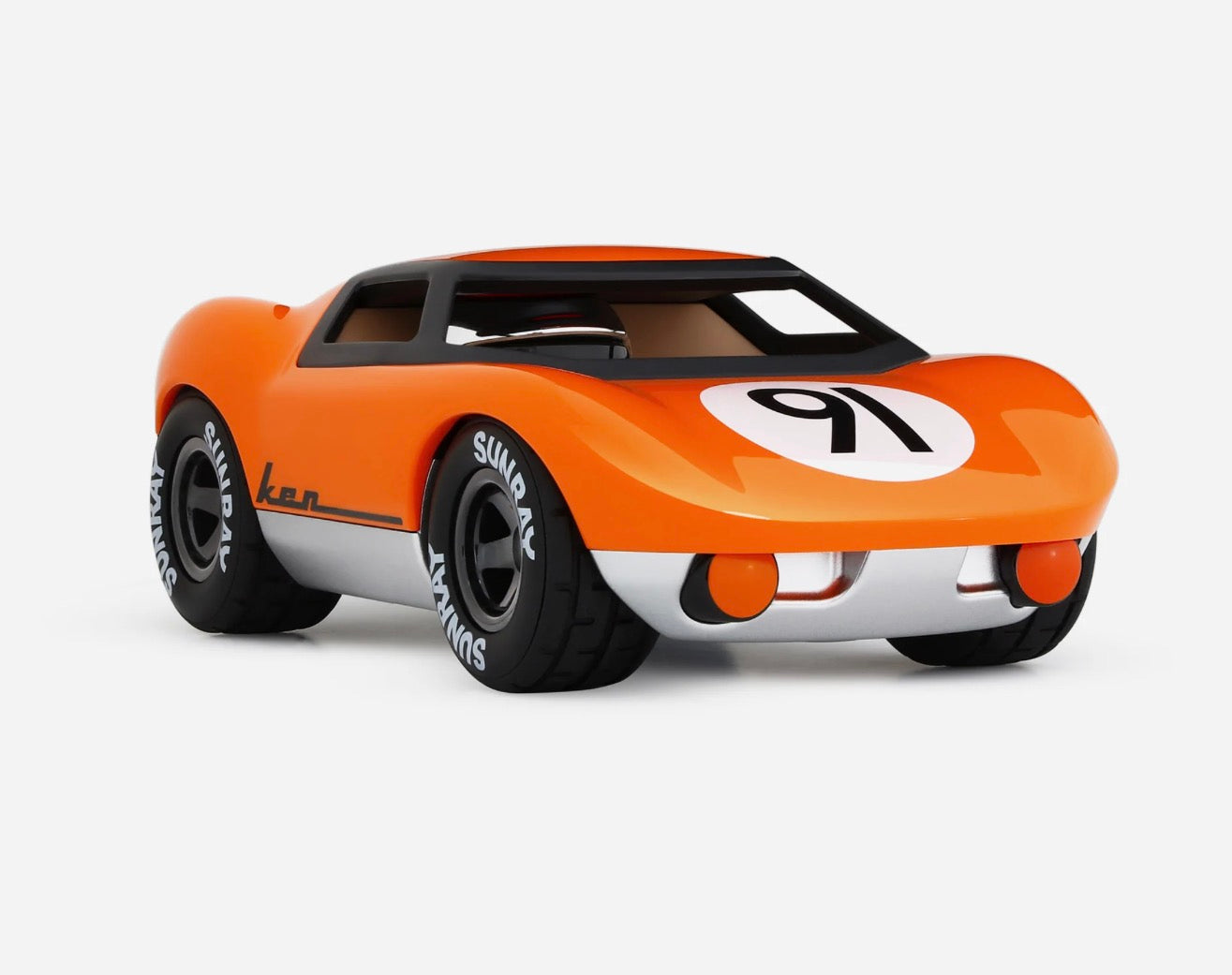 Ken Miles Collectible Toy Car (Available in Blue, Orange, or Mint Blue)