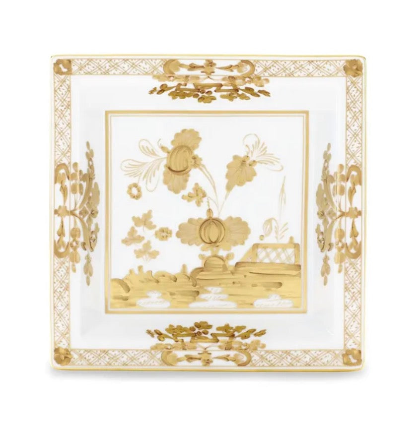 Oriente Italiano Square Change Tray- Aurum