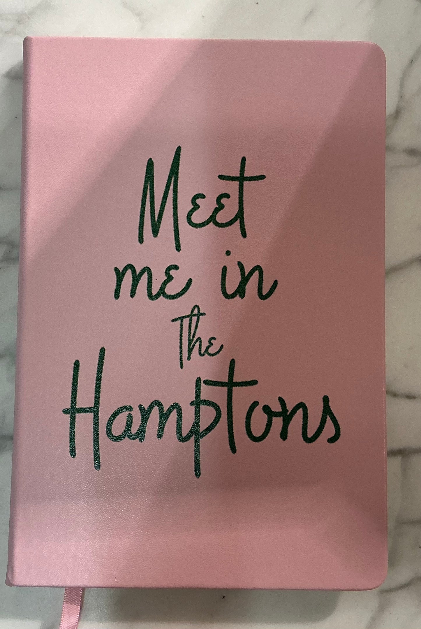 Journal (Pink) - Meet Me in the Hamptons