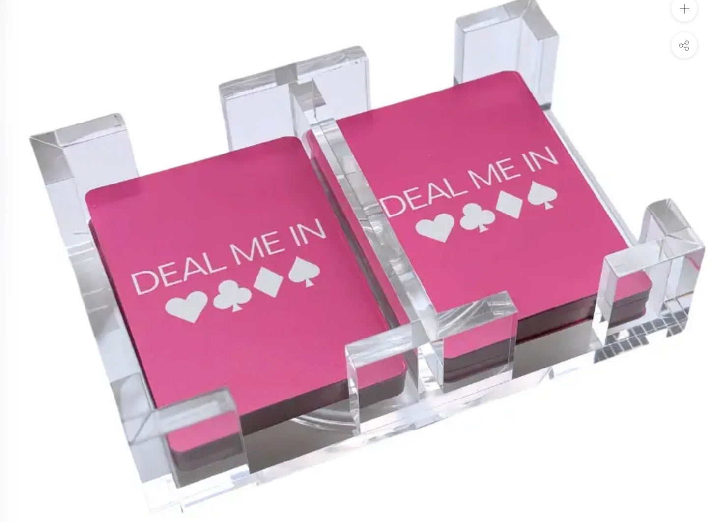 Canasta Card Spinner with Cards- Deal Me In