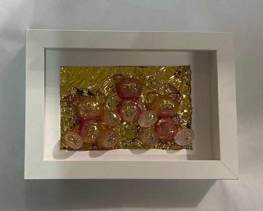 Love Bears Shadow Box (Pink/White)
