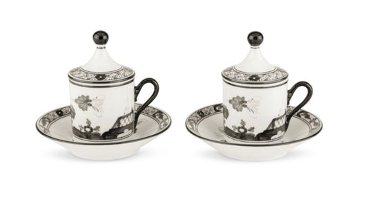Albus Espresso Set for Two by Ginori