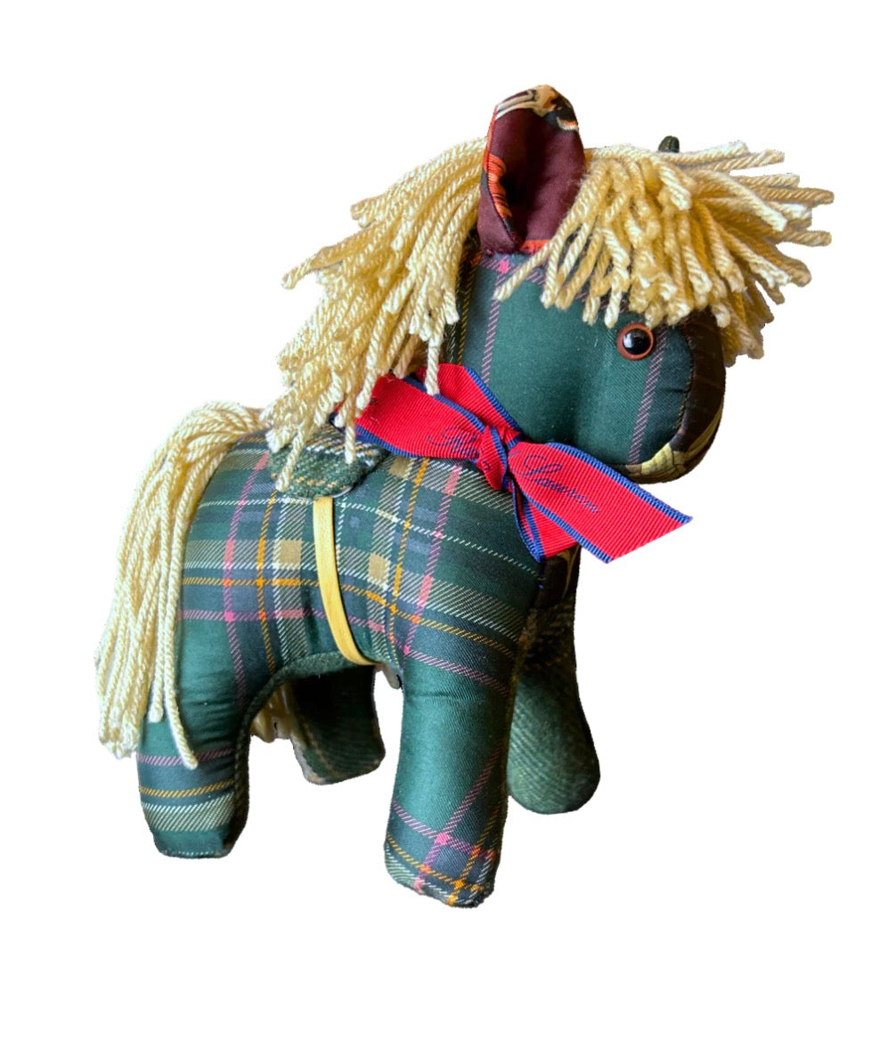 Ralph Lauren Vintage Silk Scarf Pony