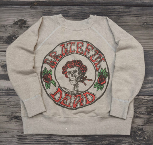 Grateful Dead Sugar Magnolia Shrunken Sweatshirt By Madeworn