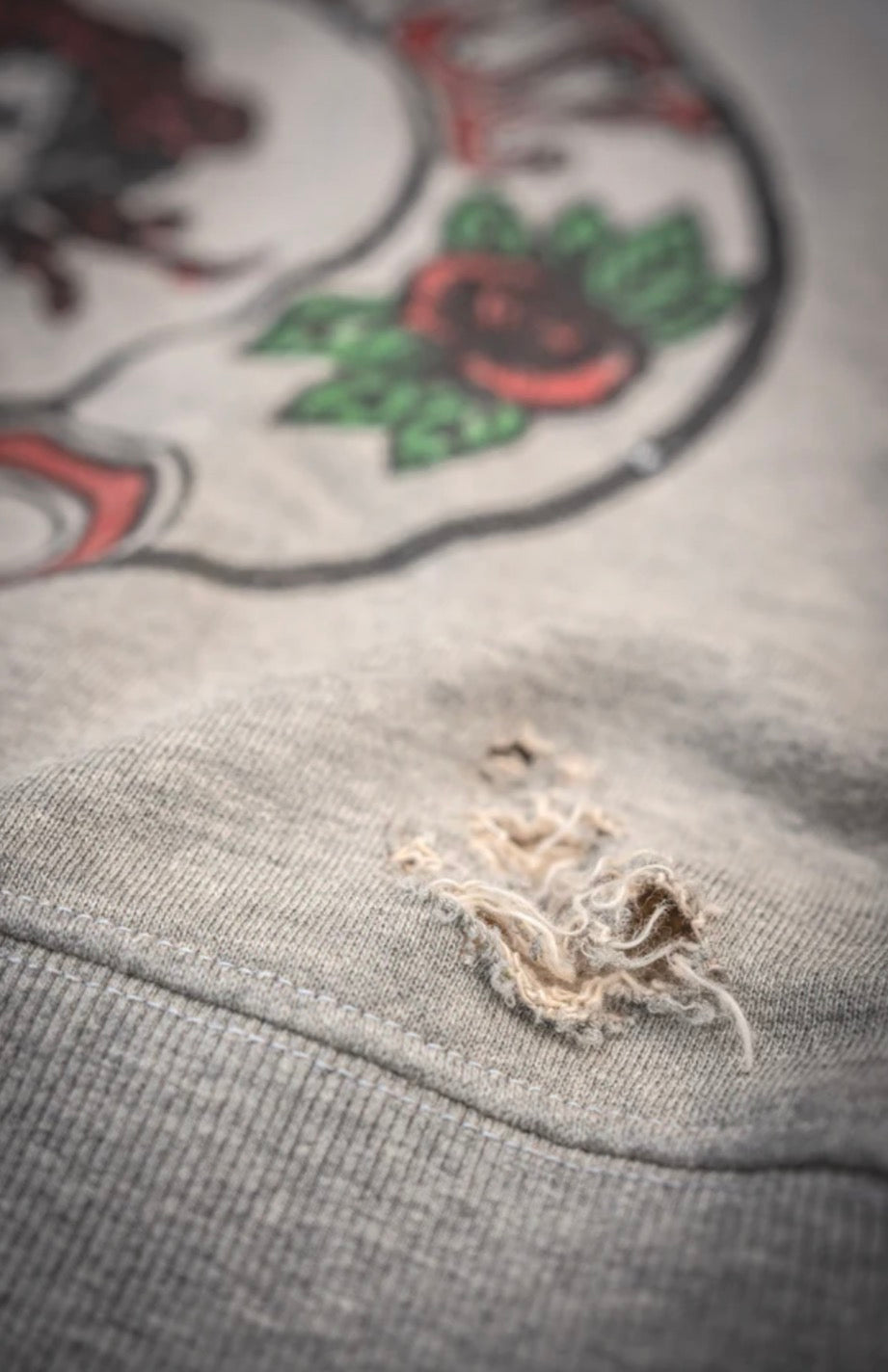 Grateful Dead Sugar Magnolia Shrunken Sweatshirt By Madeworn