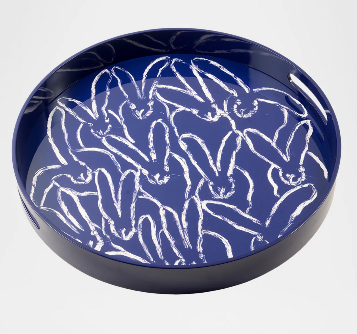 Jubilee Lacquer Serving Tray by Hunt Slonem