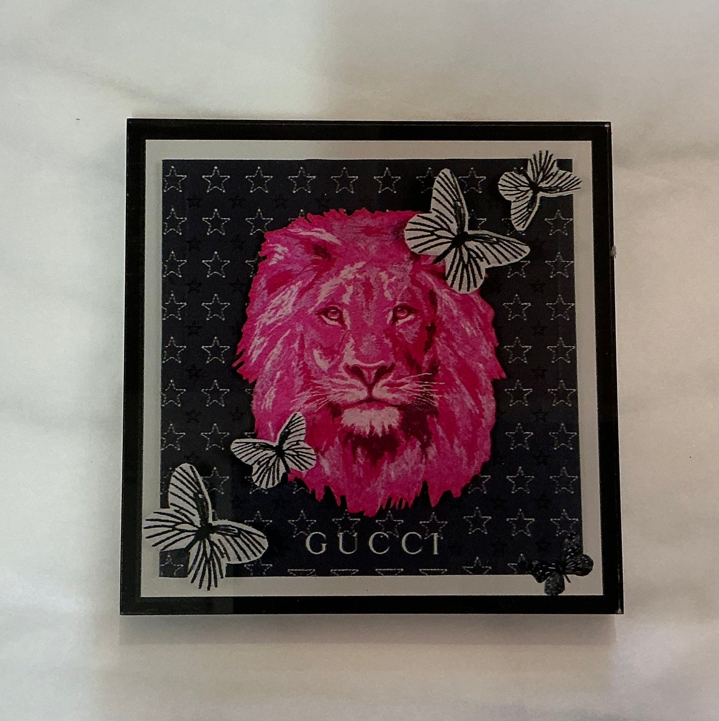 Acrylic  Coasters- Gucci