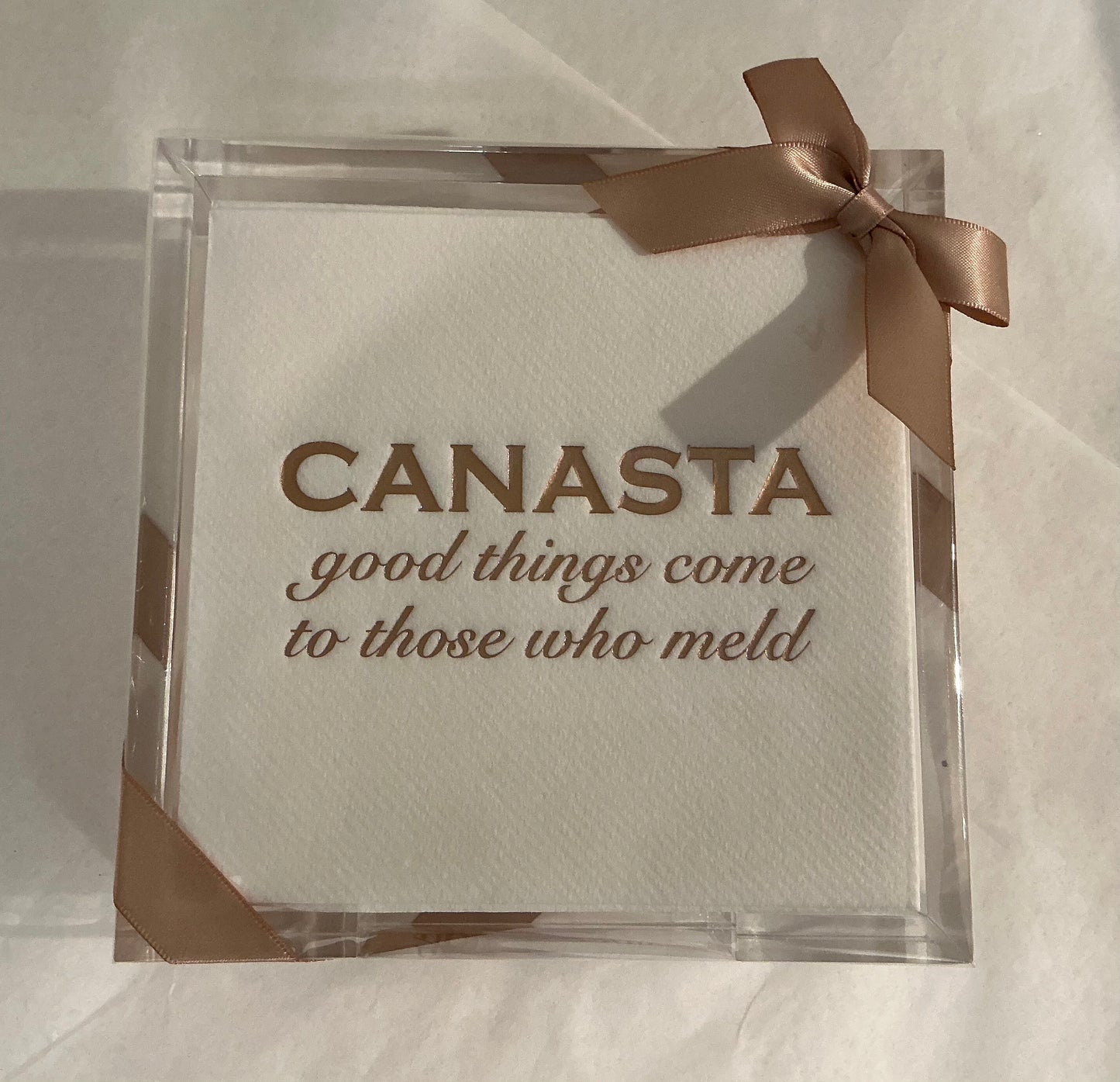 Cocktail Napkin Hostess Set