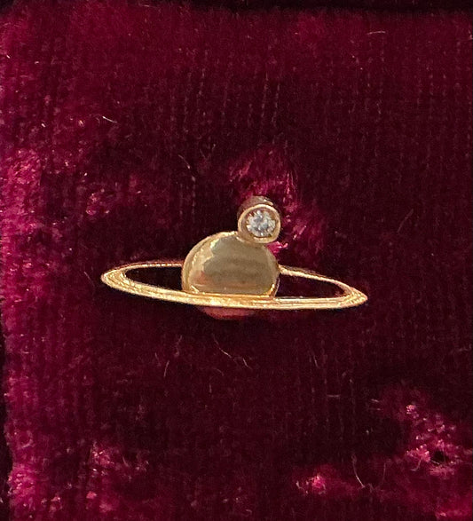 Saturn Earring by Sophia Zakia