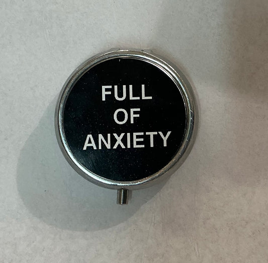 Pillcase- Full of Anxiety *Exclusive to Code Blue*