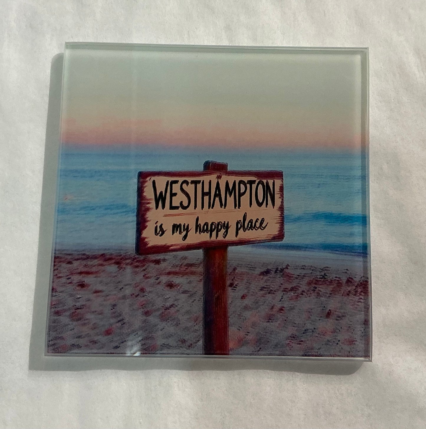 “Westhampton is my Happy Place” Coaster (Exclusive to Code Blue)