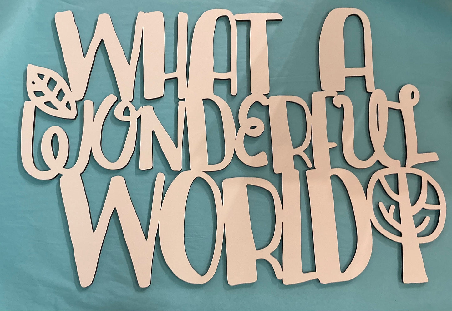 What a Wonderful World Louis Armstrong Song Lyrics Wall Art