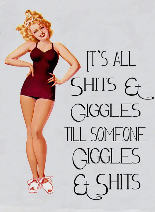 Glass Block Vibe- “It’s All Shits and Giggles…” *Exclusive to Code Blue*