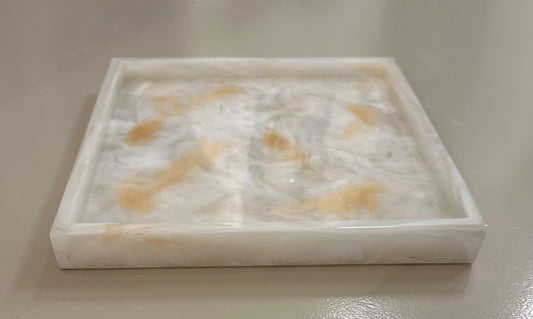 Square Acrylic Tray by Lily Juliet