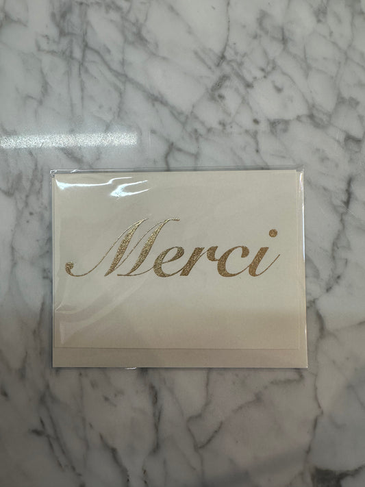 Merci and Congraulations Greeting Cards