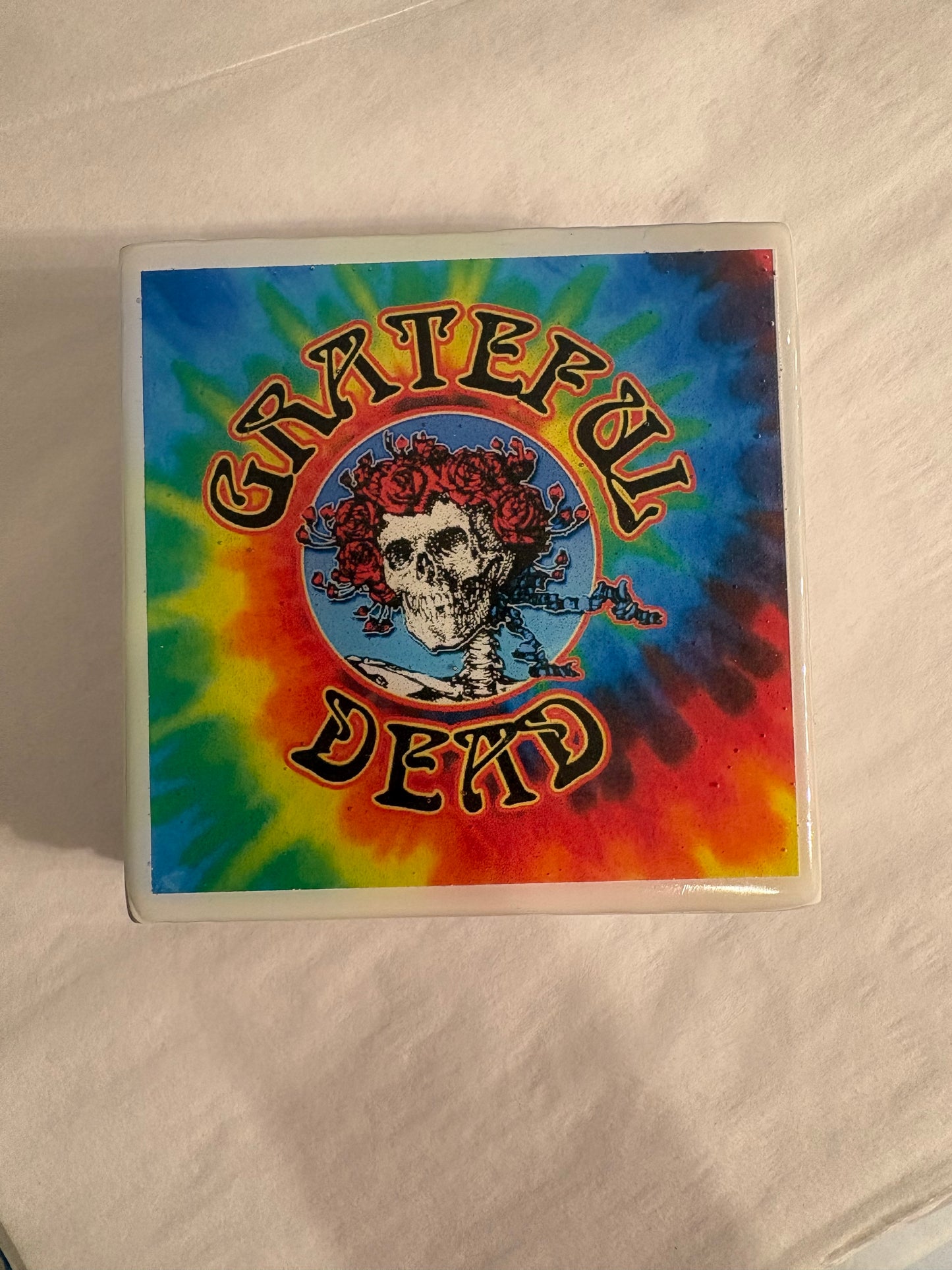 Grateful Dead Coaster (Handmade)