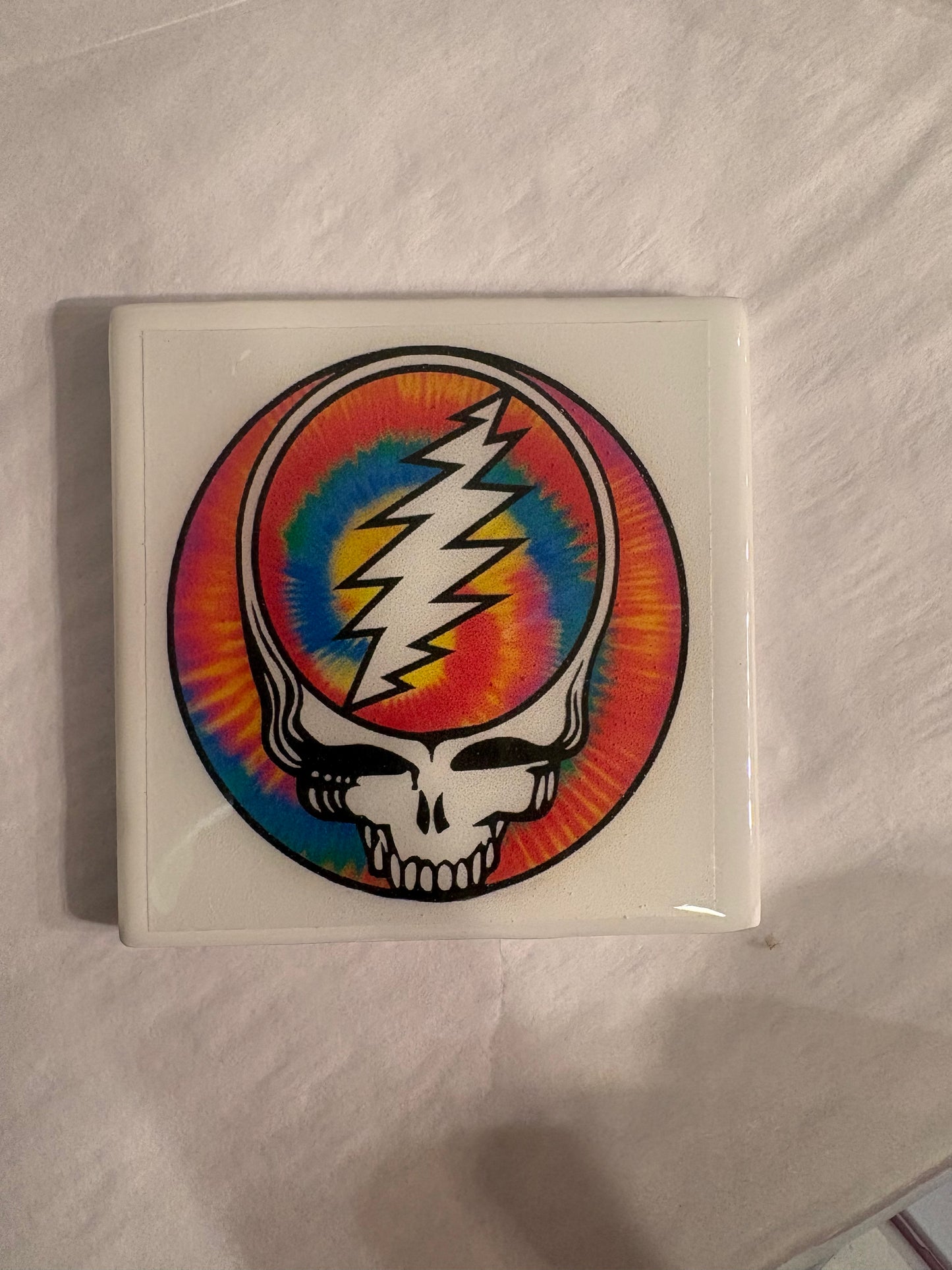 Grateful Dead Coaster (Handmade)