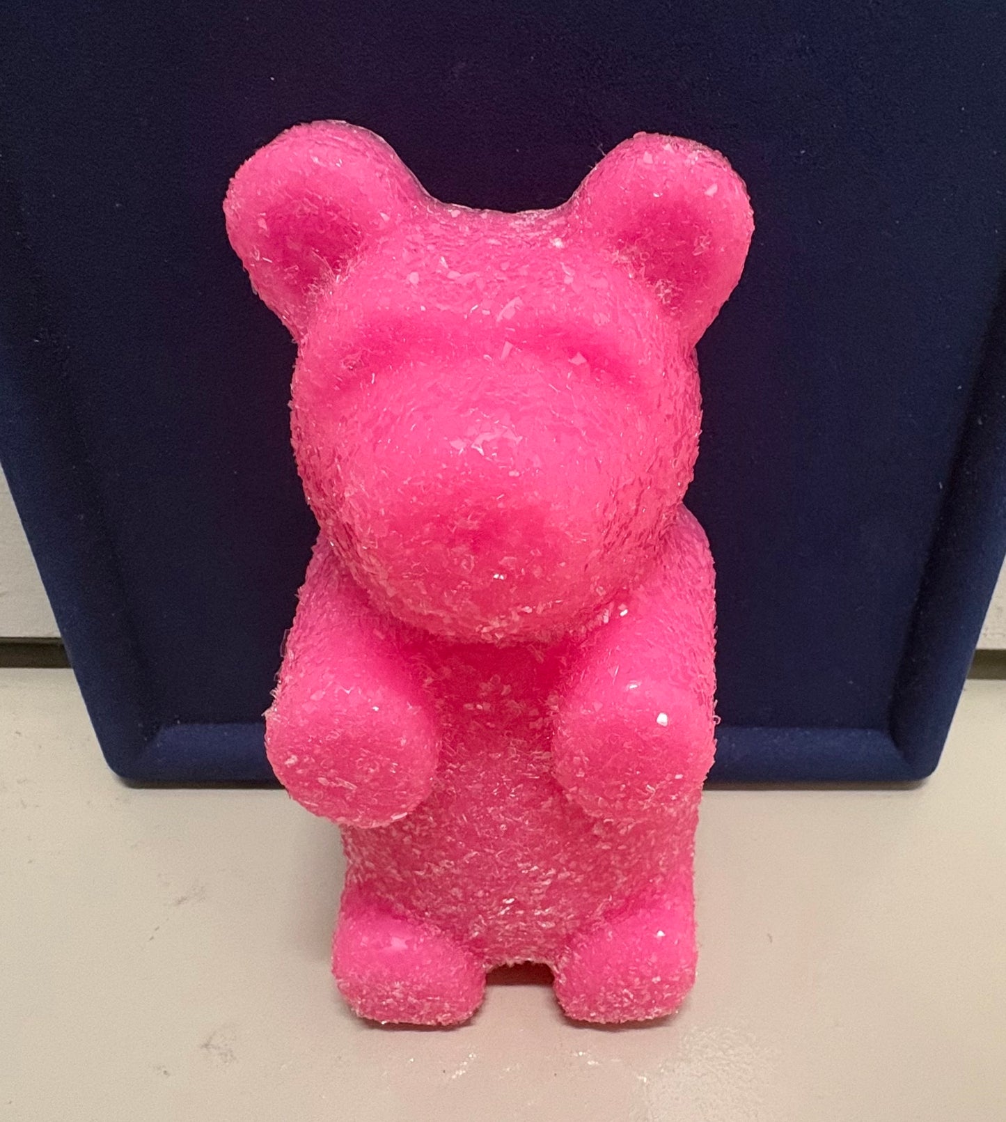 Jumbo Glitter Resin Gummy Bear (Handmade)