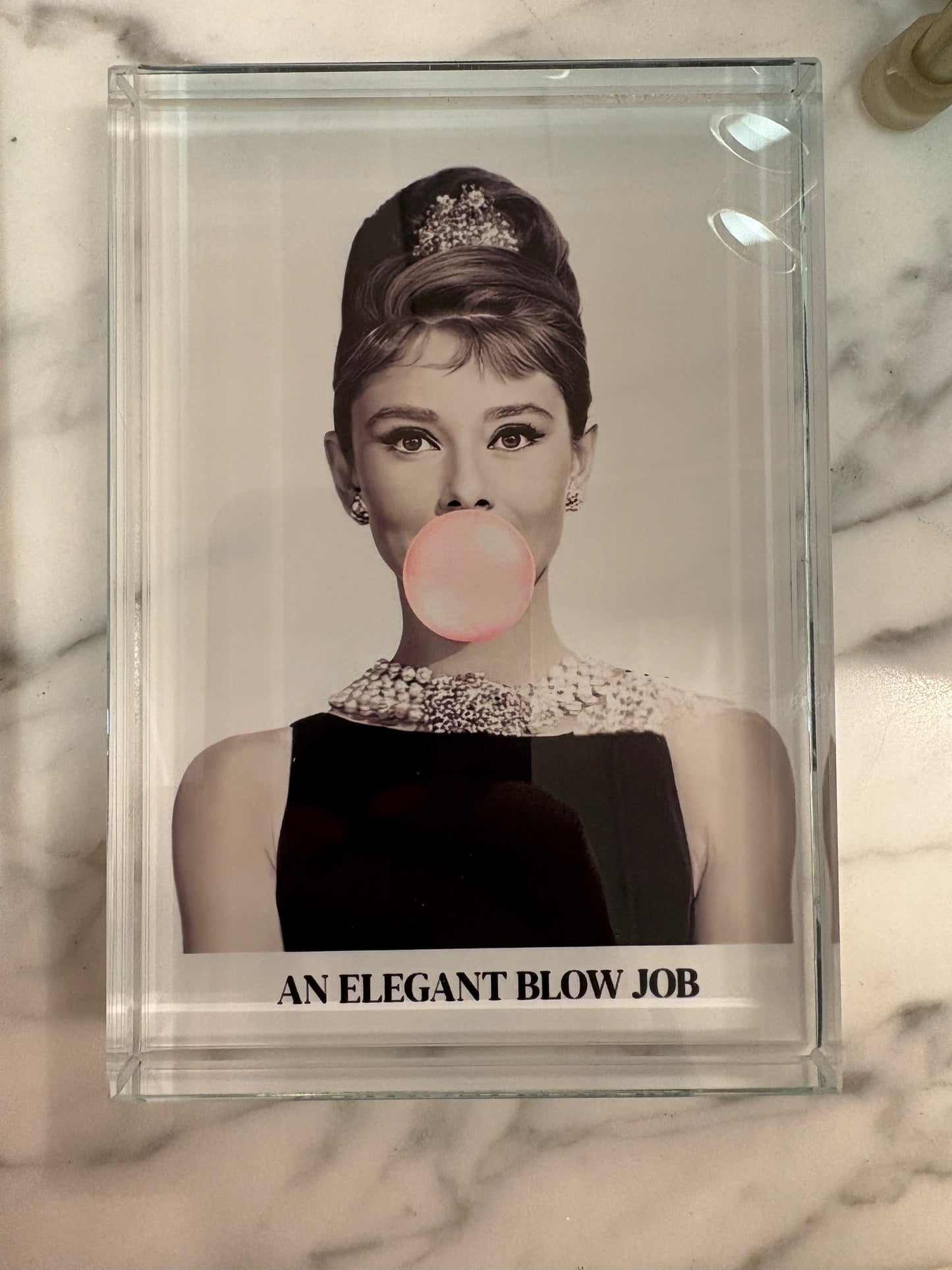 Glass Block - Audrey Hepburn- Elegant Blow Job   *Exclusive to Code Blue*