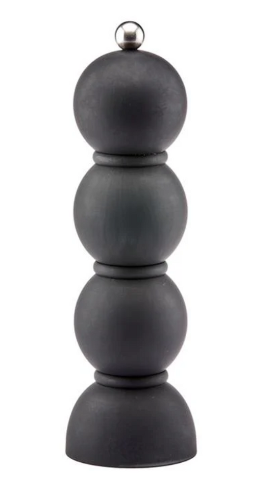 Scandi Salt or Pepper Mill White or Black- 9"
