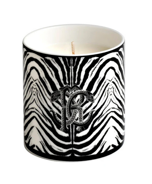 Roberto Cavalli Zebra Printed Candle (270g)