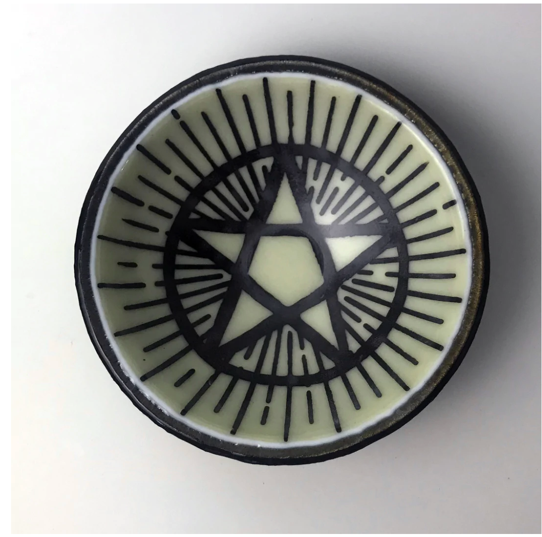 Witchy Pentagram Small Bowl