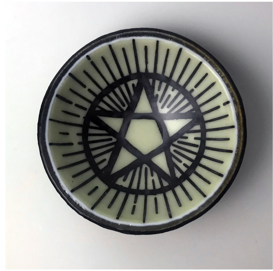 Witchy Pentagram Small Bowl