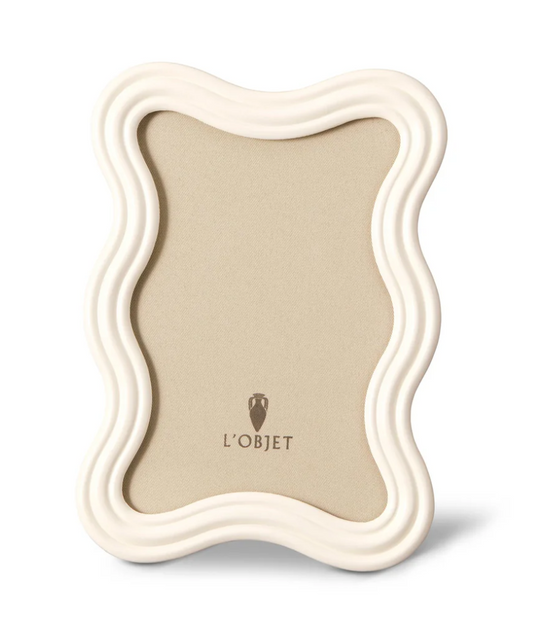 Ripple Frame - White Enamel - 4x6
