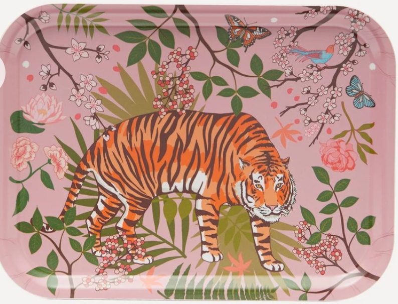 Panthera Small Birch Wood Tray