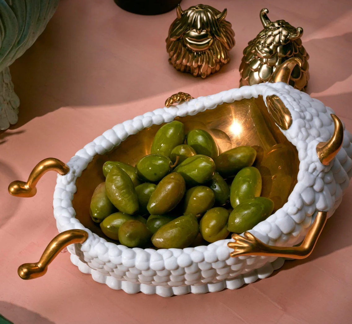 Haas Lazy Susan Catchall - White, by L’Objet