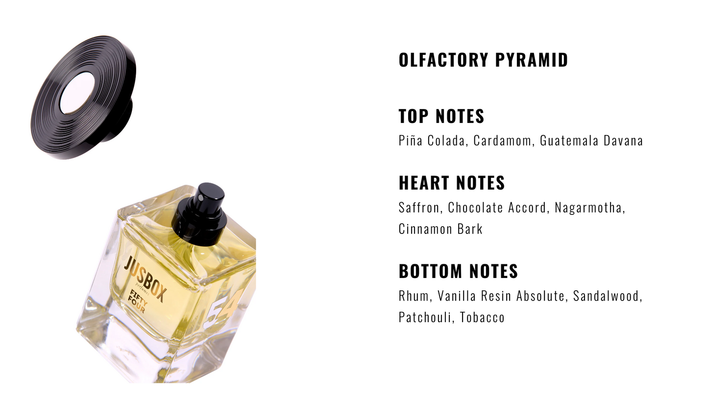 FIFTY FOUR  Eau de parfum by JUSBOX
