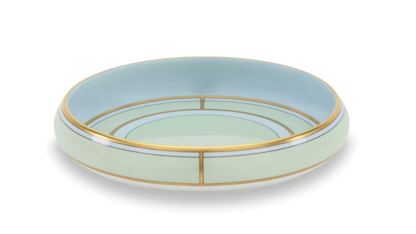 Diva Round Change Tray - Verde