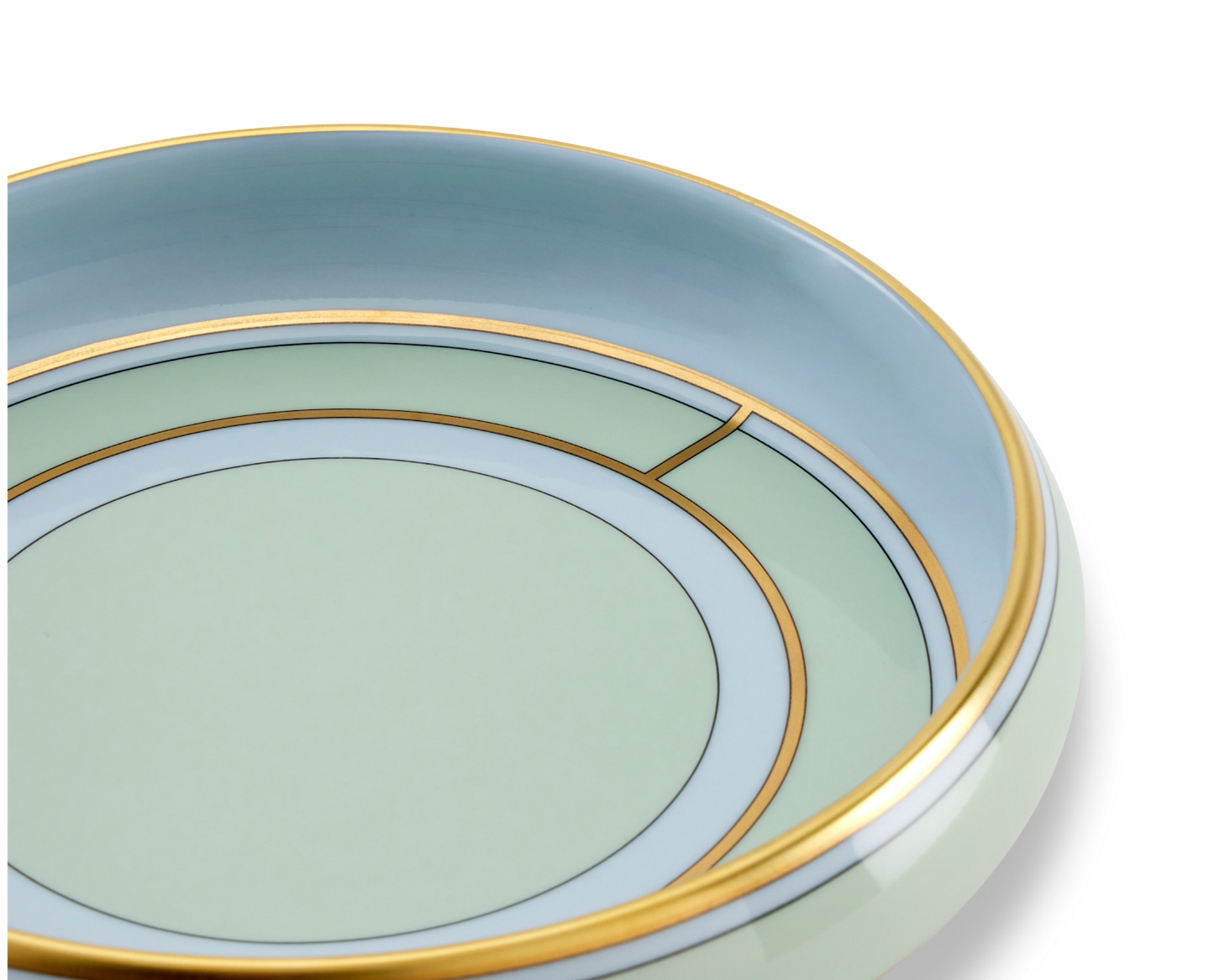 Diva Round Change Tray - Verde