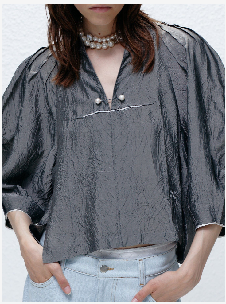 Odalique Mini Top Smoke By Nackiye