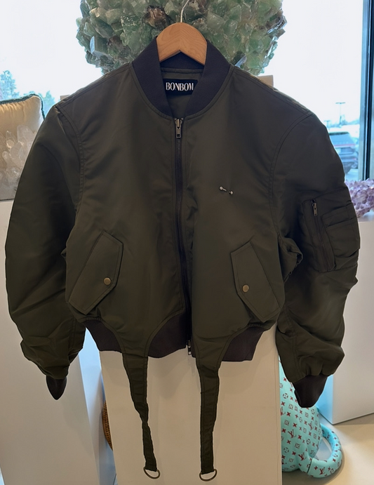 Garter Bomber Jacket