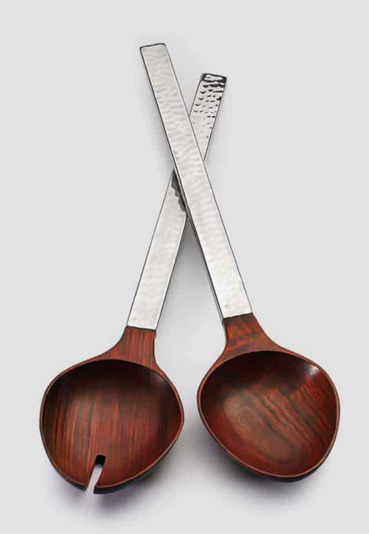 Salad Set w/ Acacia Wood (2pc Set)