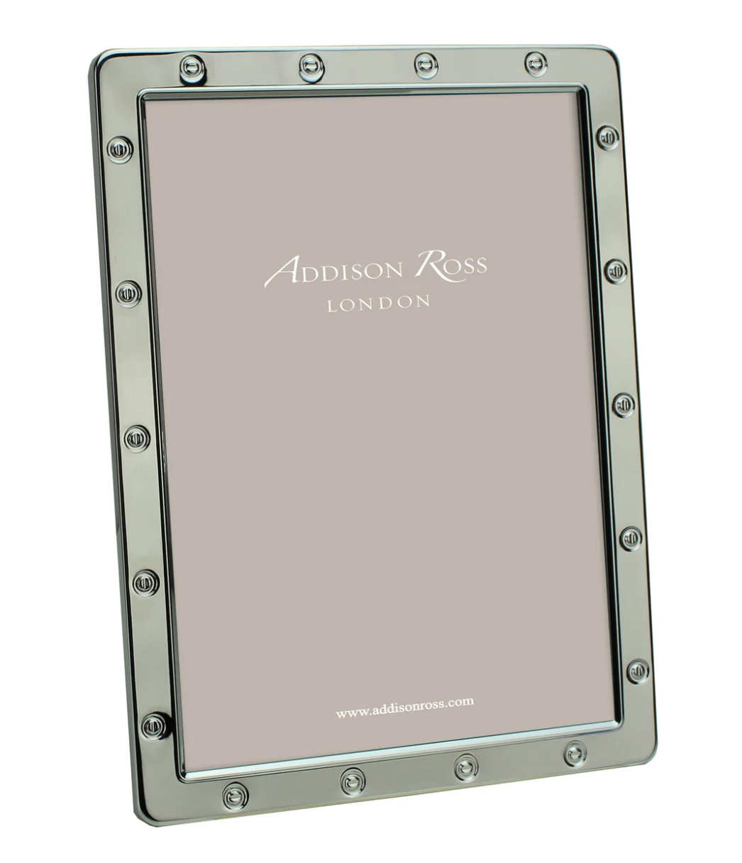 Silver Locket Frame, 4x6 or 5x7