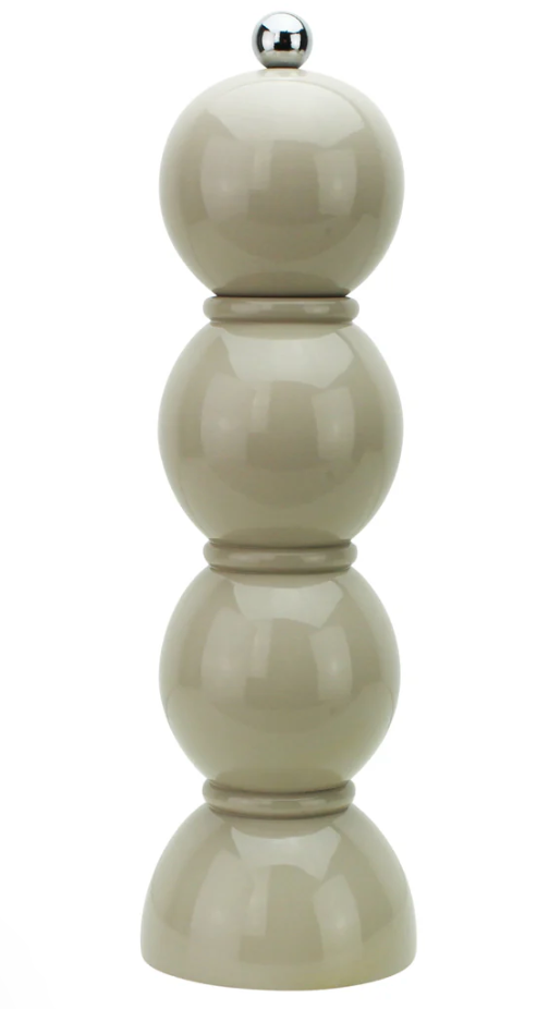 Cappuccino Bobbin Salt or Pepper Mill