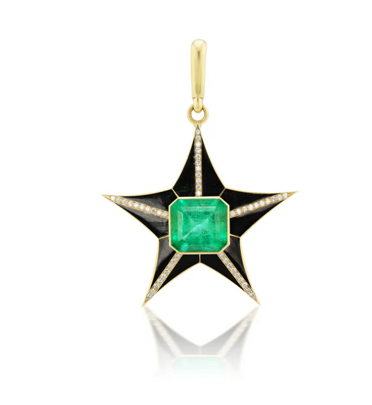 Enamel Star Charm by Jenna Blake