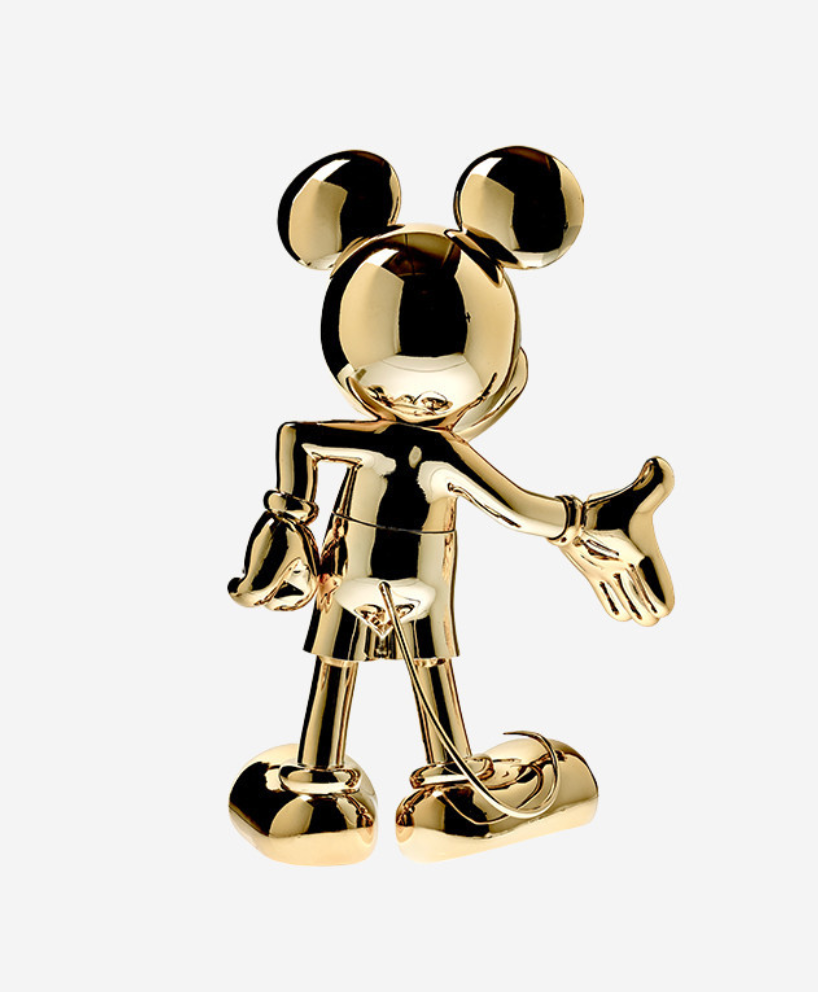 MICKEY WELCOME CHROMED - GOLD (Limited Edition)