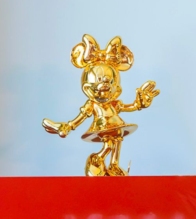 MINNIE WELCOME CHROMED - GOLD (Limited Edition)