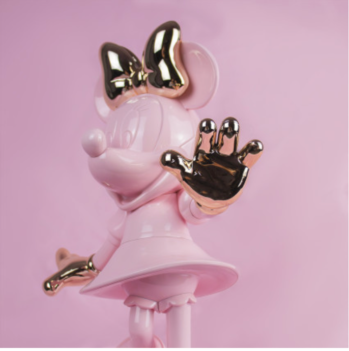 MINNIE WELCOME BICOLOR - Pastel Pink/Gold - (Limited Edition)