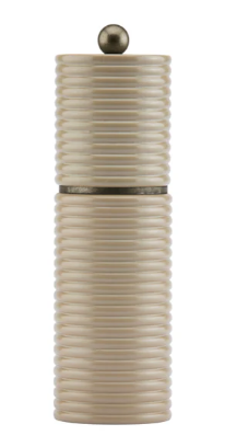 Salt or Pepper Grinder in Taupe or Grey Lacquer-18cm
