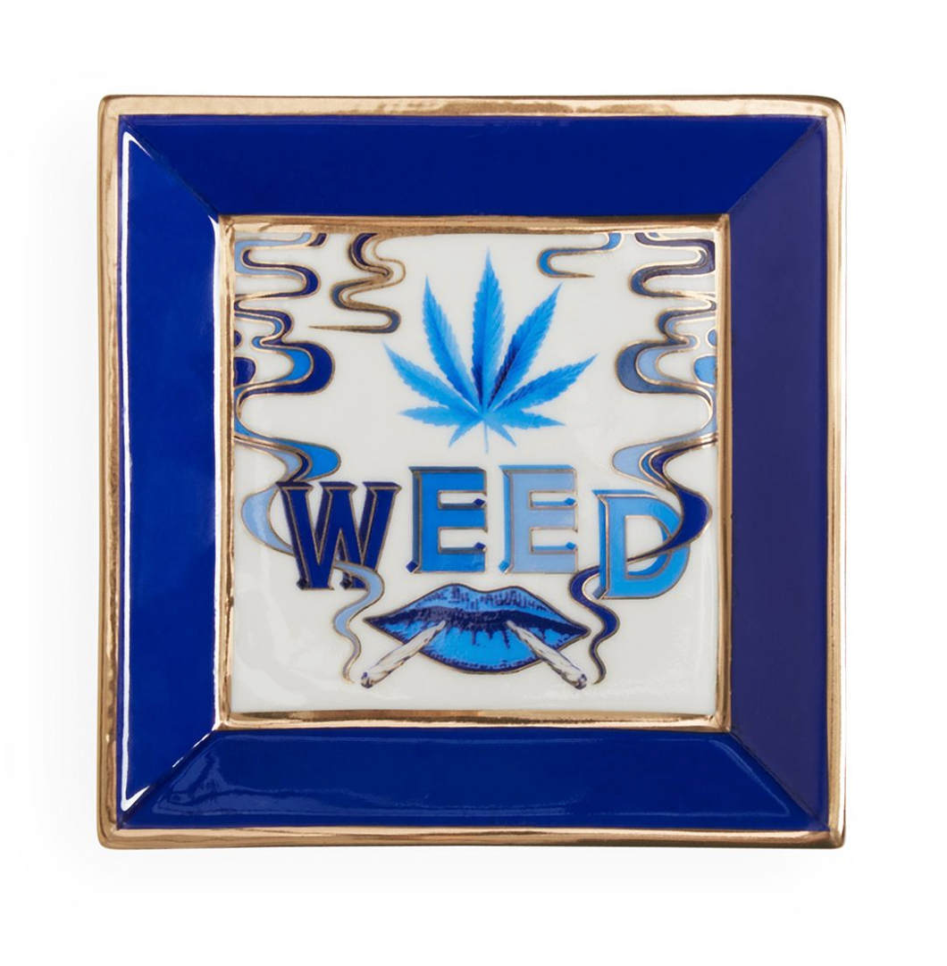 Druggist Weed Square Tray by Jonathan Adler