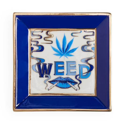 Druggist Weed Square Tray by Jonathan Adler