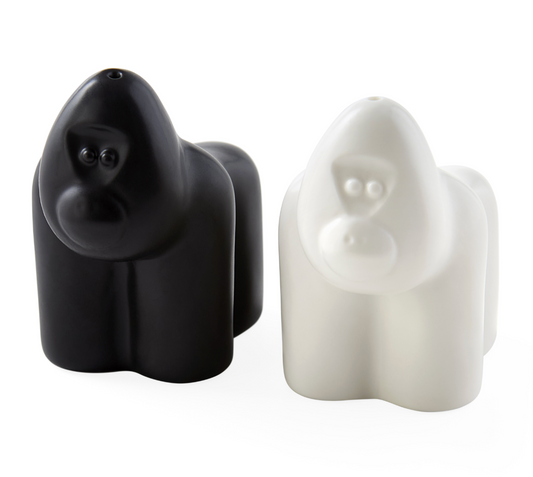 GORILLA SALT & PEPPER SET by Jonathan Adler