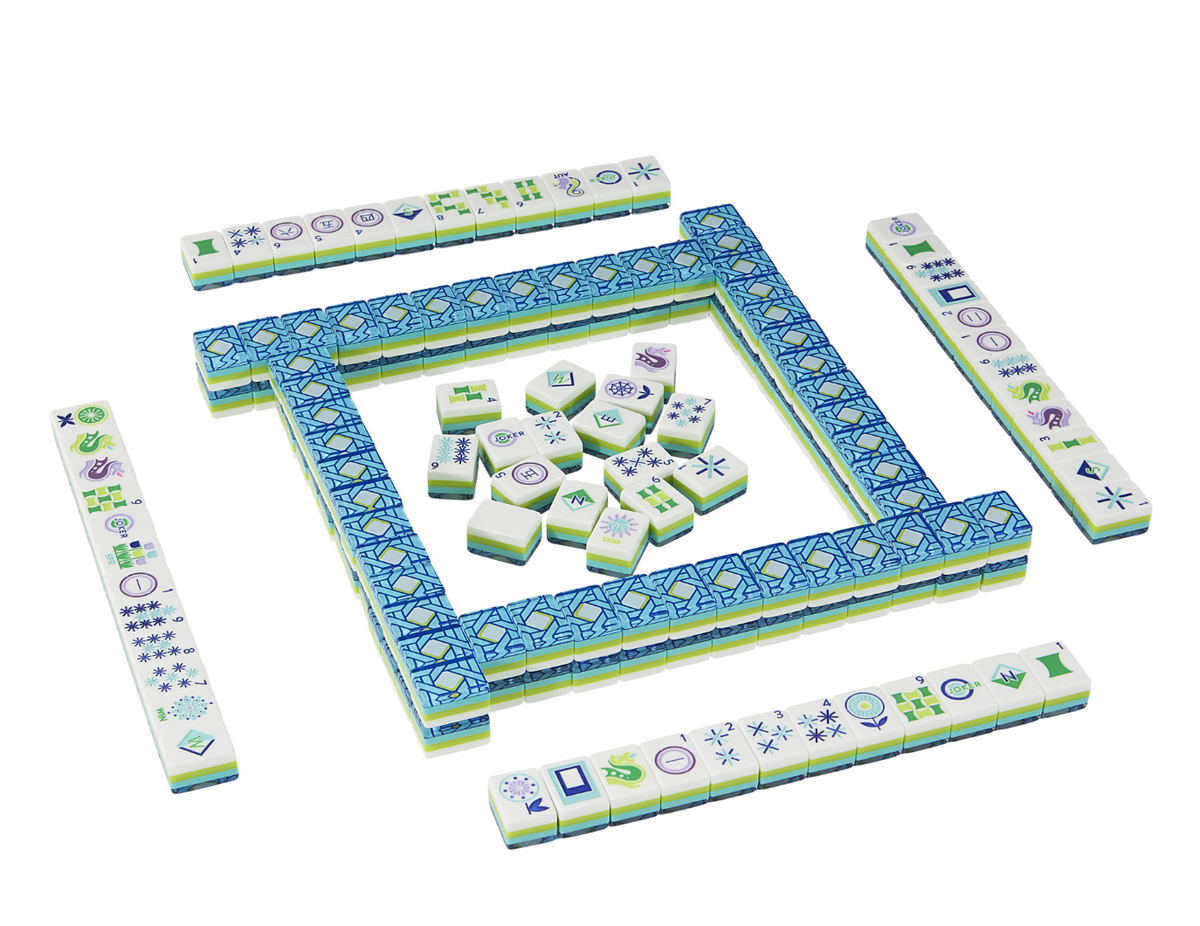 Basketweave Mahjong Set by Jonathan Adler