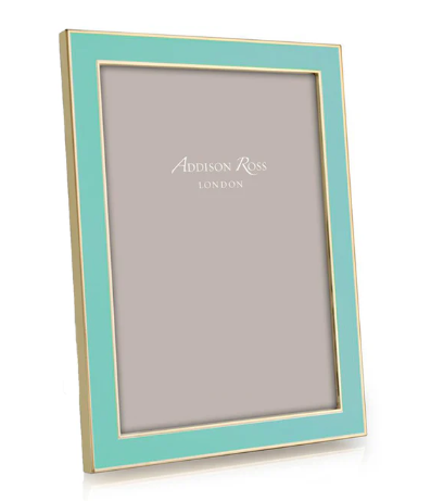 Pastel Blue & Gold Frame 8x10