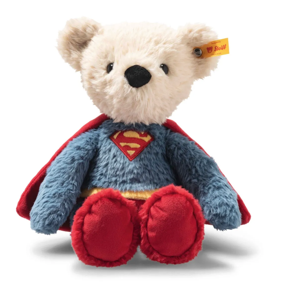 DC Superman Teddy Bear by Steiff